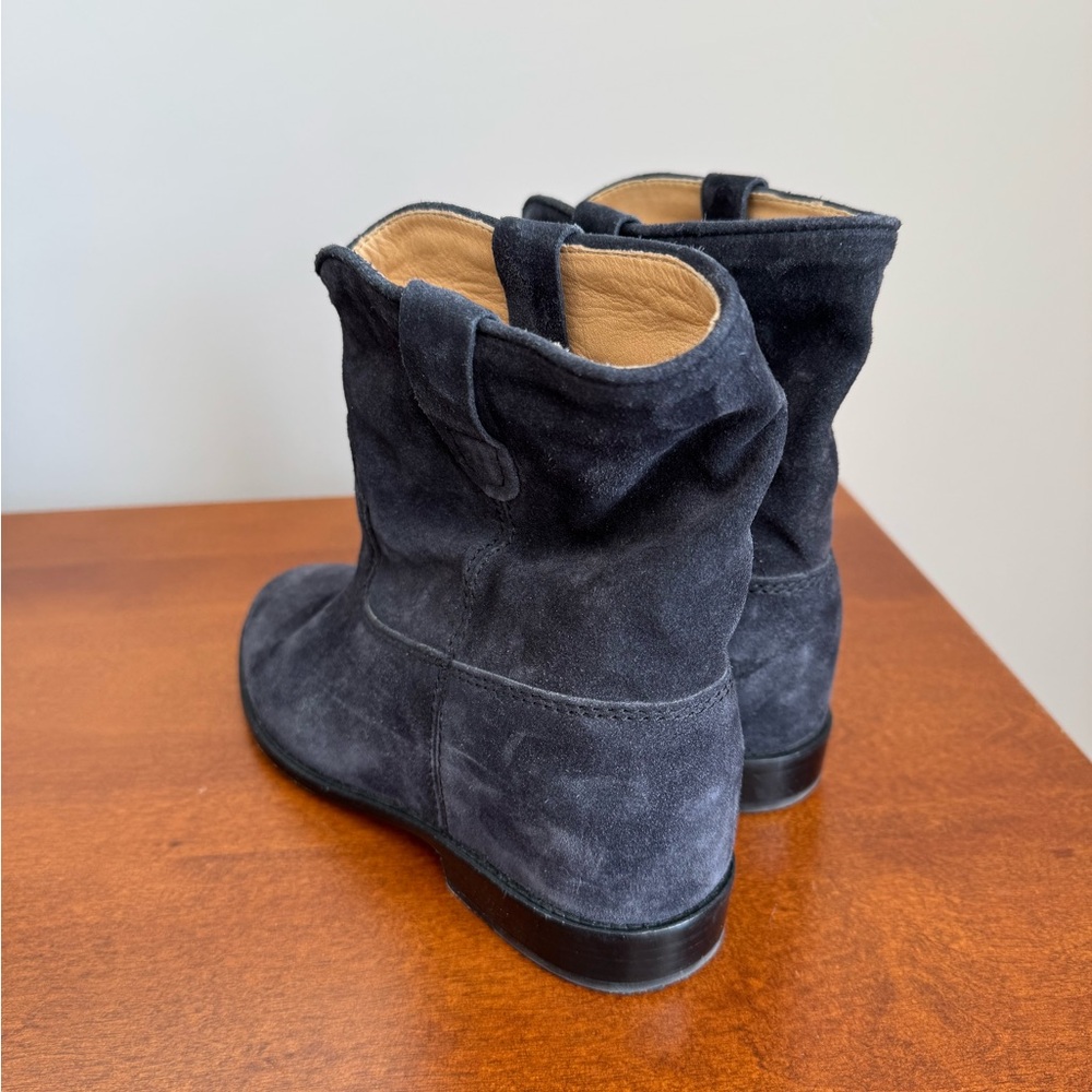 Isabel Marant Black Suede Ankle Booties - size 39, great condition. - Picture 3 of 6